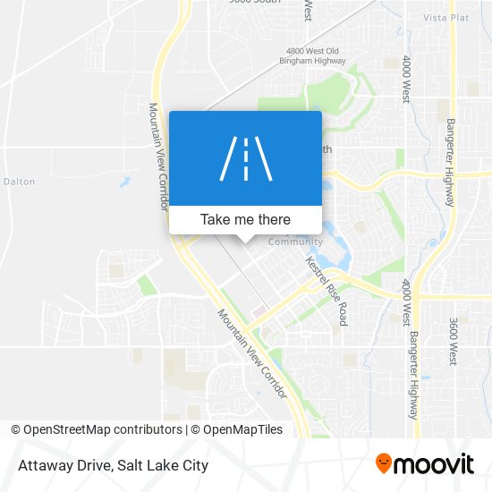 Mapa de Attaway Drive