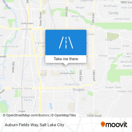 Auburn Fields Way map
