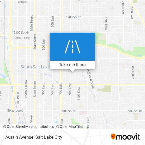 Mapa de Austin Avenue