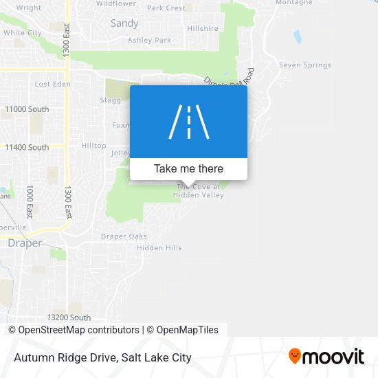 Mapa de Autumn Ridge Drive