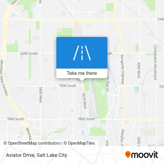 Aviator Drive map