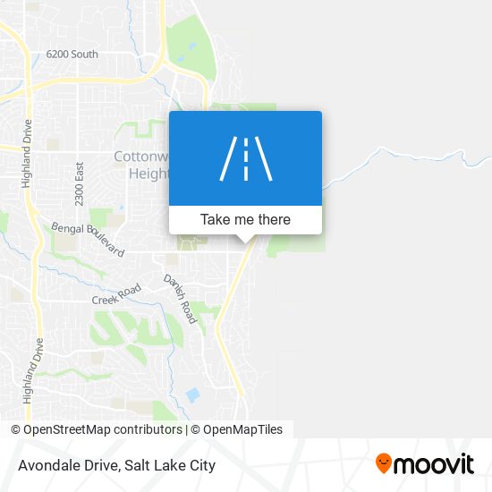 Mapa de Avondale Drive