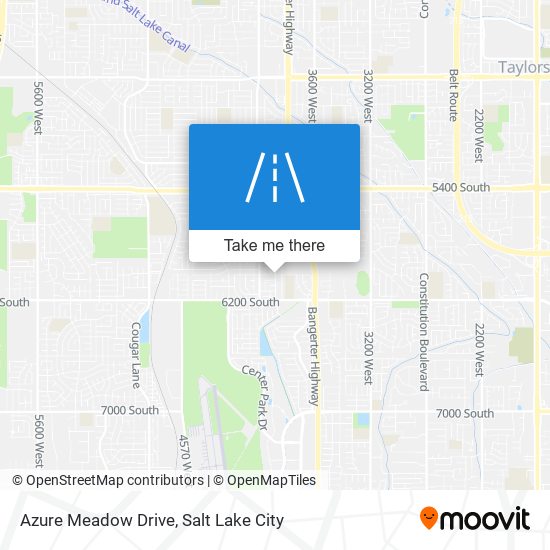 Azure Meadow Drive map