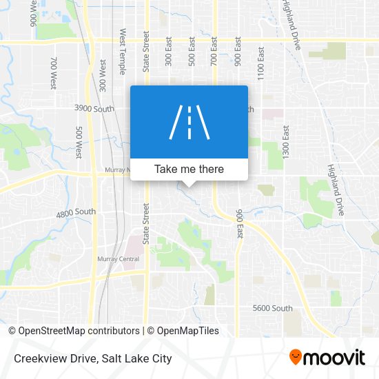Creekview Drive map