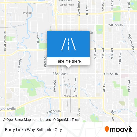 Mapa de Barry Links Way
