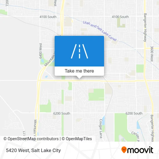 5420 West map