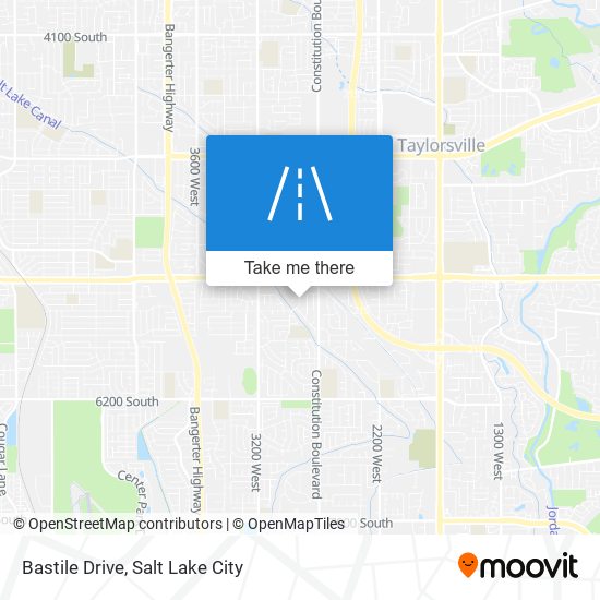 Bastile Drive map