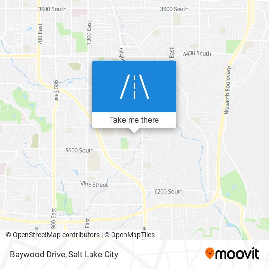 Baywood Drive map