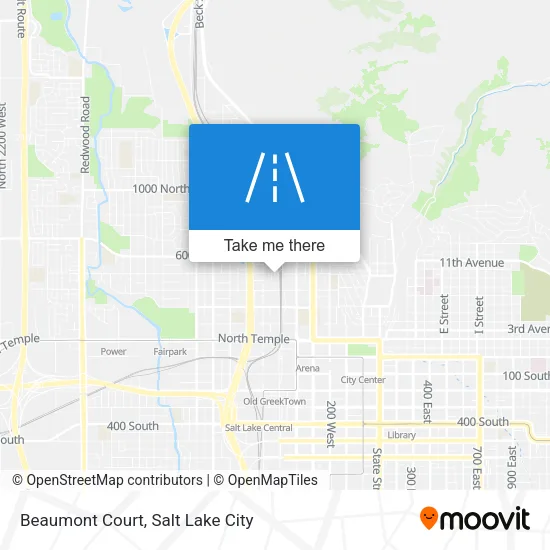 Beaumont Court map