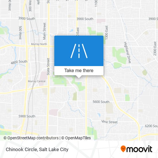 Mapa de Chinook Circle