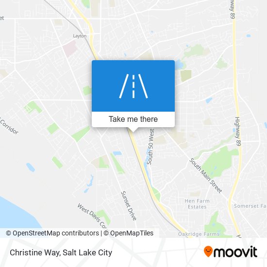 Christine Way map