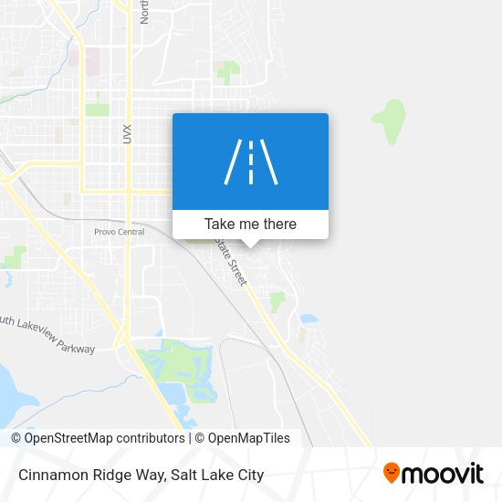 Cinnamon Ridge Way map