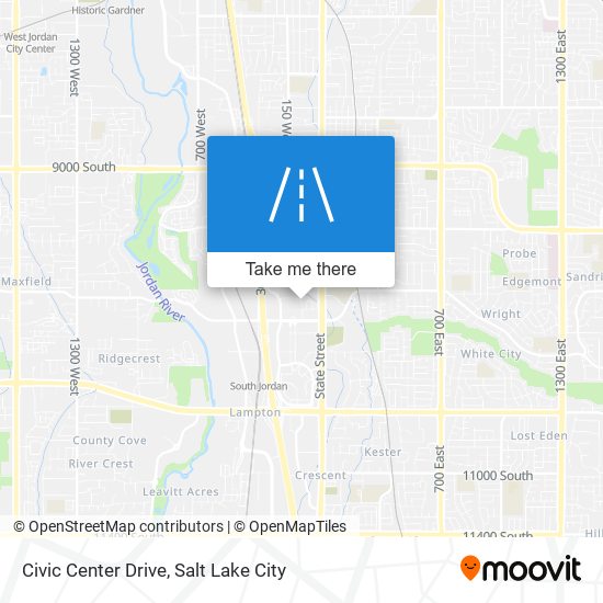 Civic Center Drive map