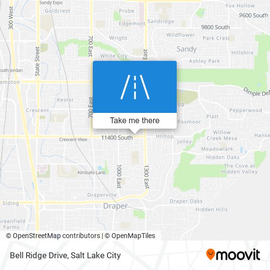 Bell Ridge Drive map