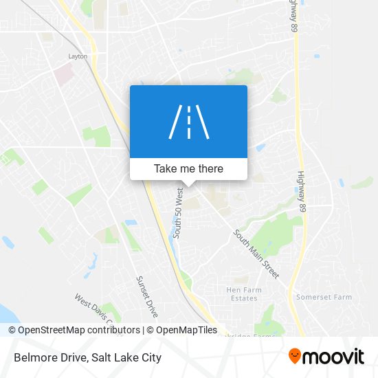 Belmore Drive map