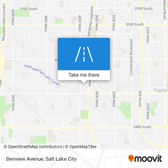 Benview Avenue map