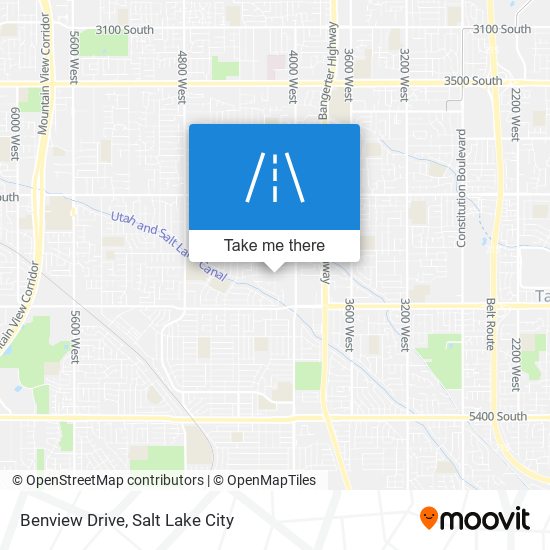 Benview Drive map
