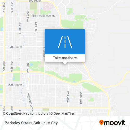Mapa de Berkeley Street