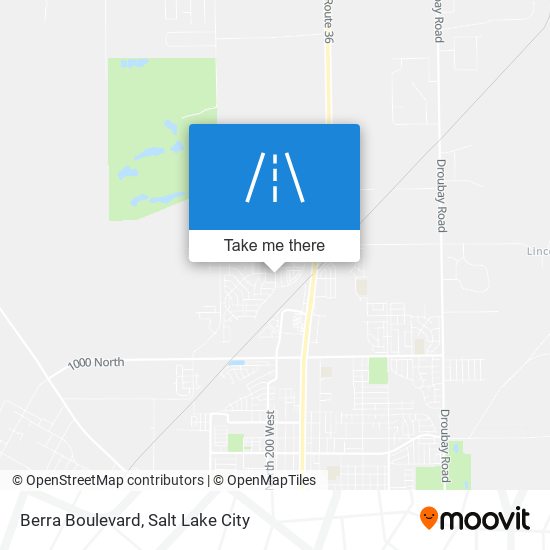 Berra Boulevard map