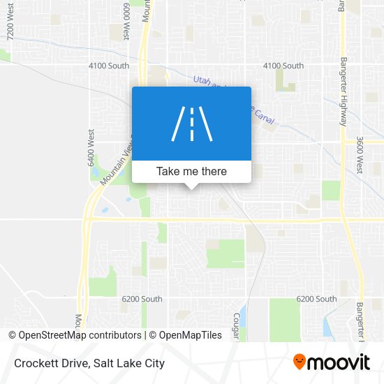 Mapa de Crockett Drive