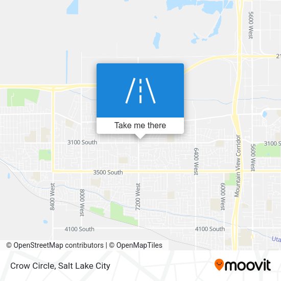 Crow Circle map