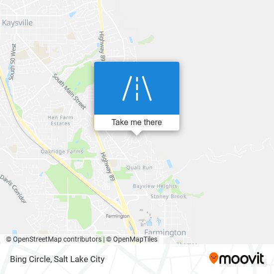 Bing Circle map