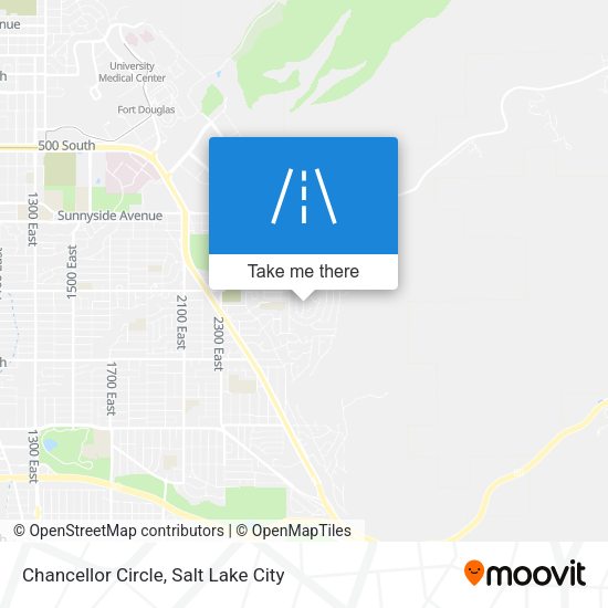 Mapa de Chancellor Circle