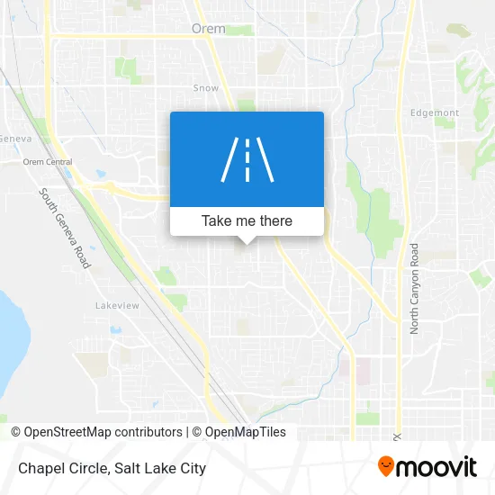 Chapel Circle map
