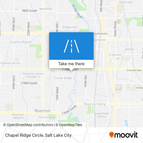 Chapel Ridge Circle map