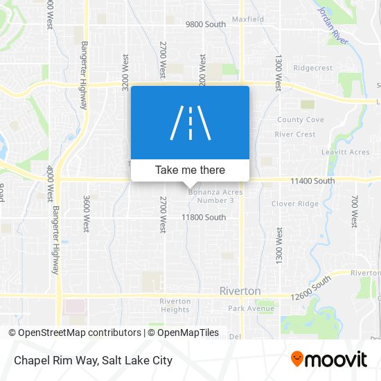 Chapel Rim Way map