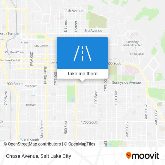 Chase Avenue map