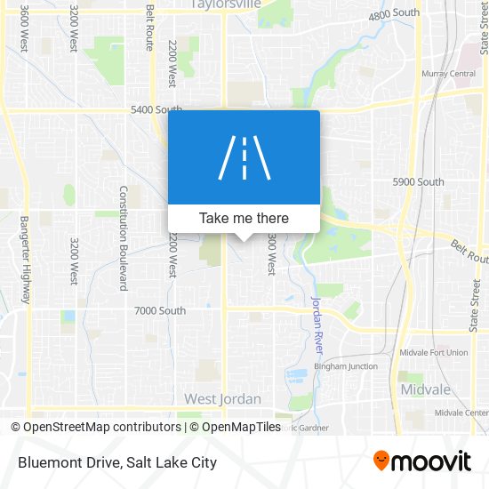 Bluemont Drive map