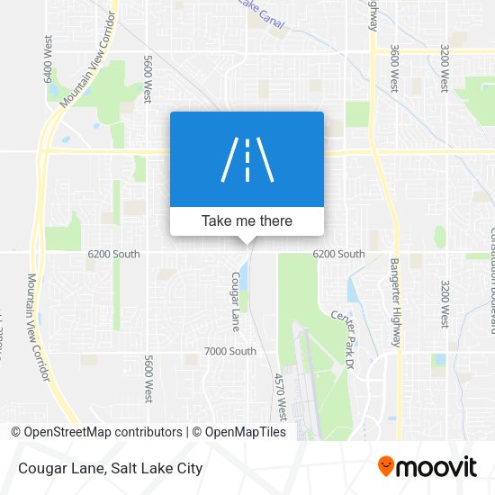 Cougar Lane map