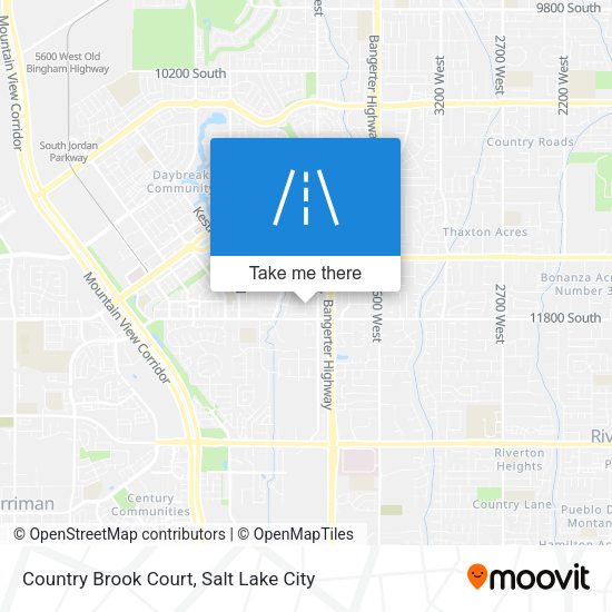 Country Brook Court map