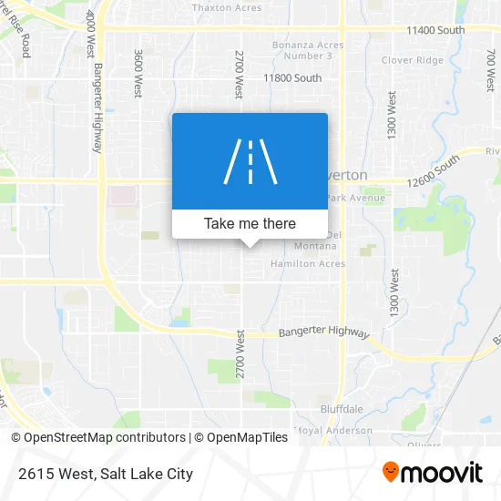 2615 West map