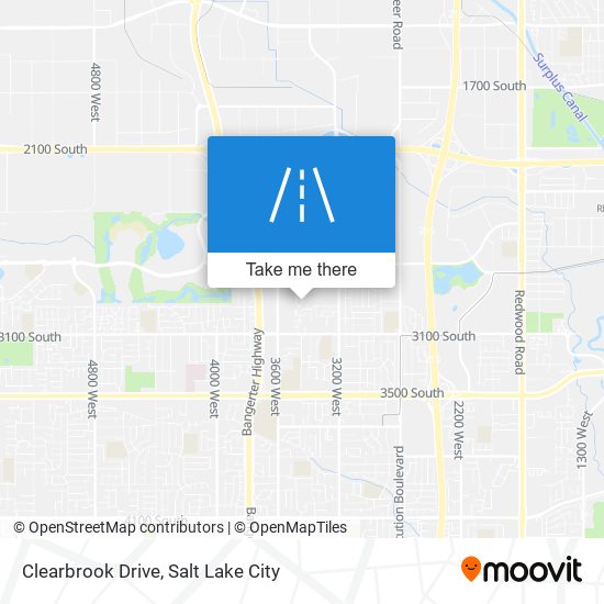 Clearbrook Drive map