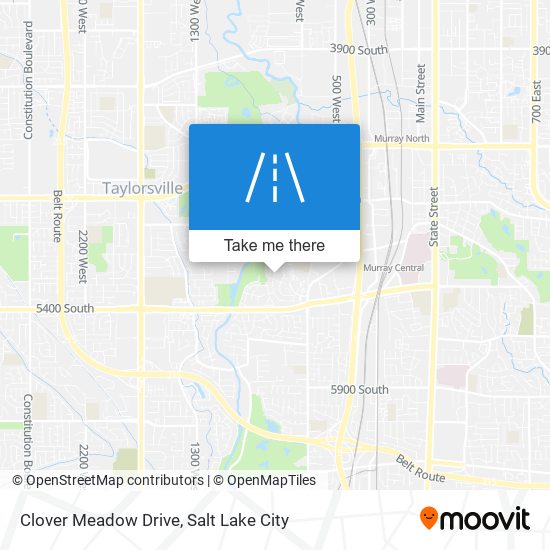 Clover Meadow Drive map