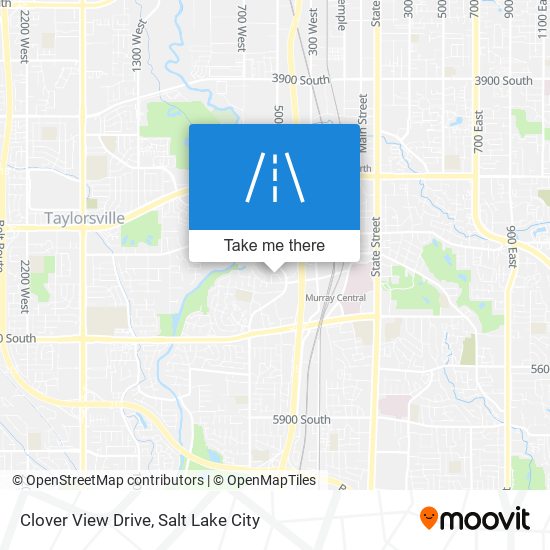 Clover View Drive map