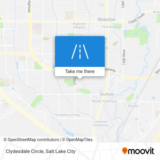 Mapa de Clydesdale Circle