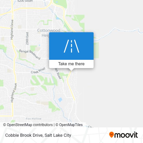 Cobble Brook Drive map