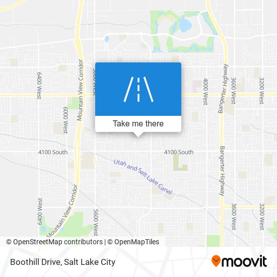 Boothill Drive map
