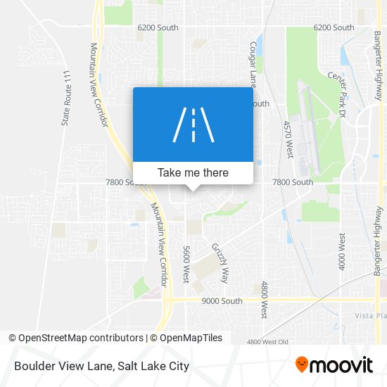 Mapa de Boulder View Lane