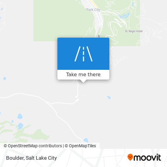 Mapa de Boulder