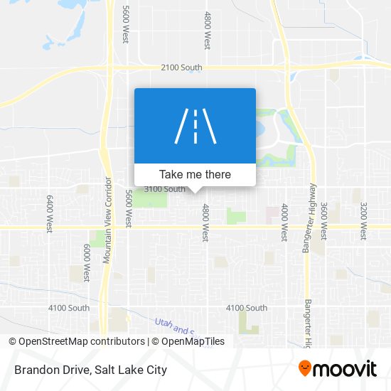 Brandon Drive map
