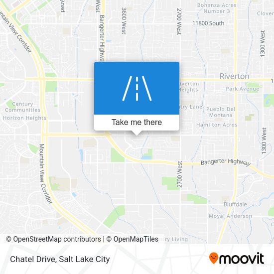 Chatel Drive map