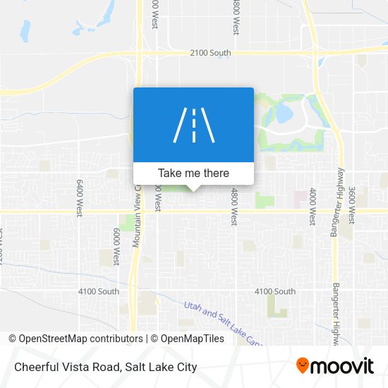 Cheerful Vista Road map