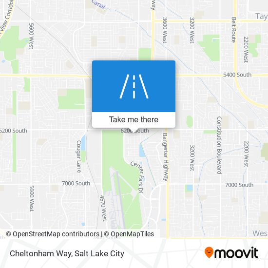 Mapa de Cheltonham Way