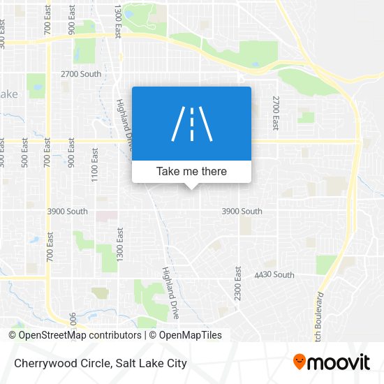 Cherrywood Circle map
