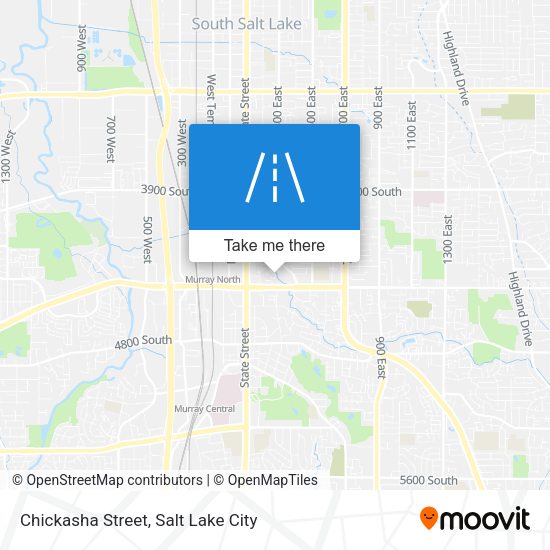 Mapa de Chickasha Street