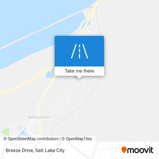 Breeze Drive map